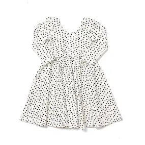 The Ballet Dress in Ivory Dot