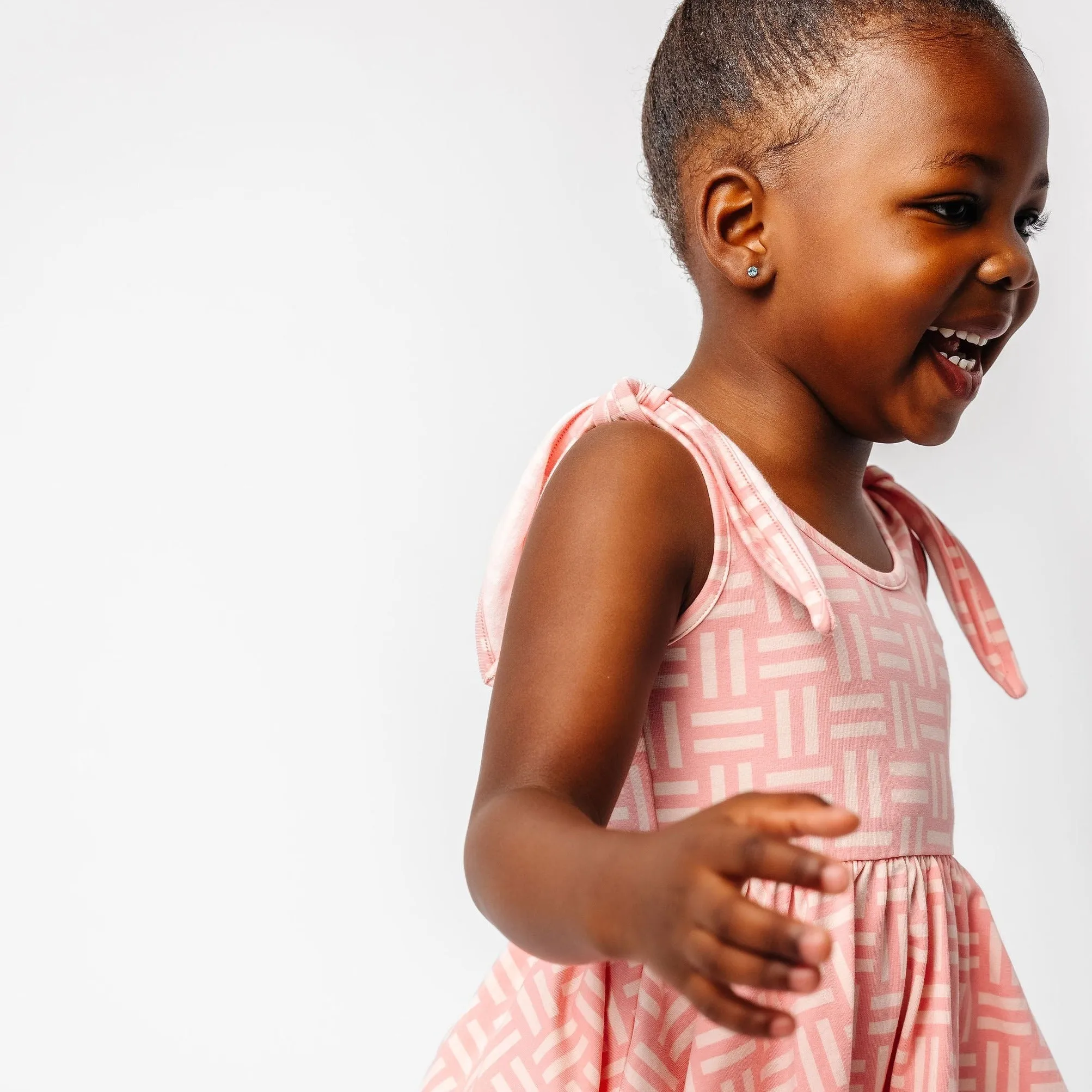 The Bow Tank Ballet Dress in Pink Lemonade