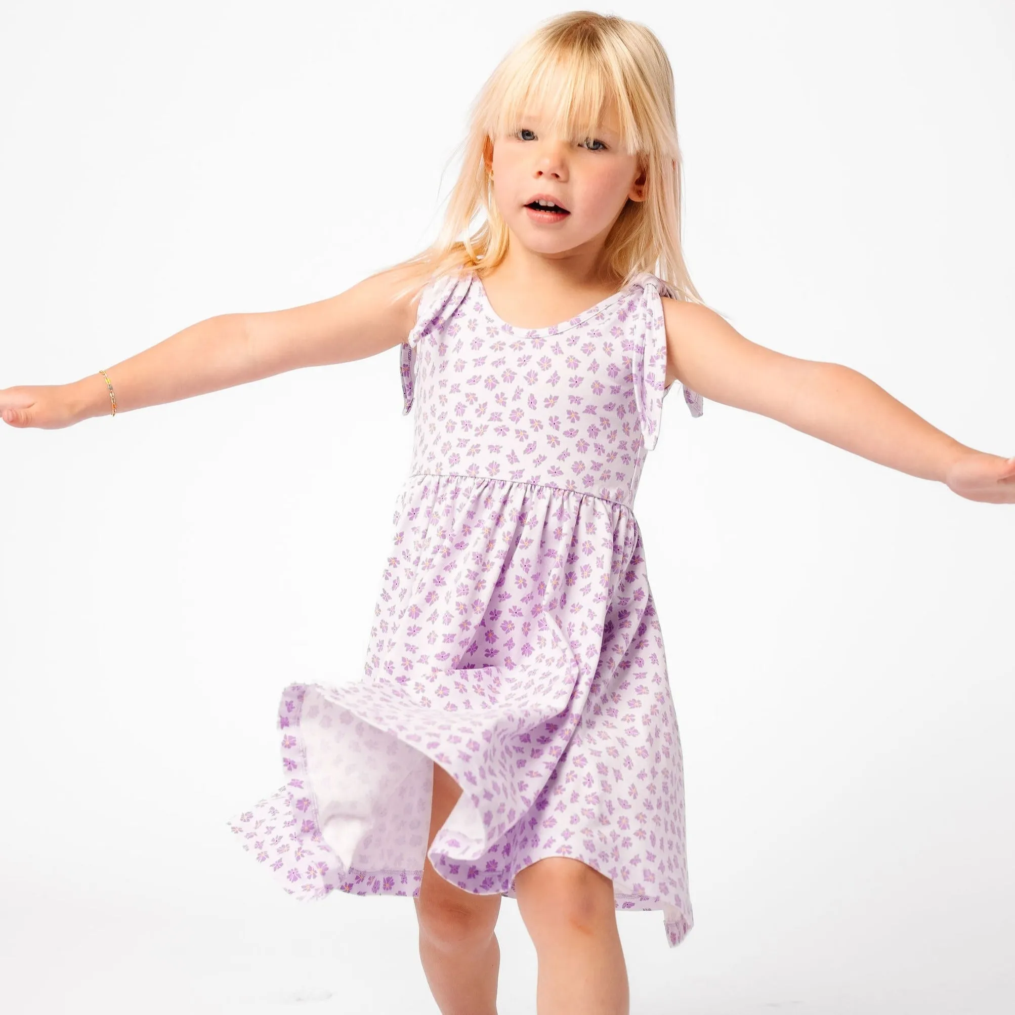 The Bow Tank Ballet Dress in Sweet Lilac