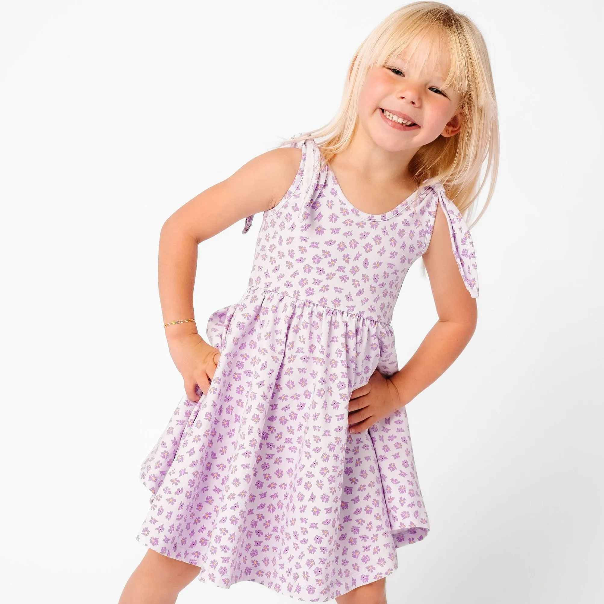 The Bow Tank Ballet Dress in Sweet Lilac