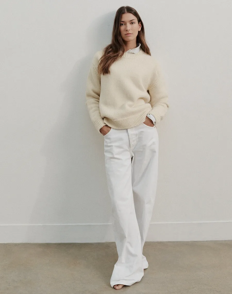 The CHUNKY FIELD - Undyed Ecru x Repaired, Renewed