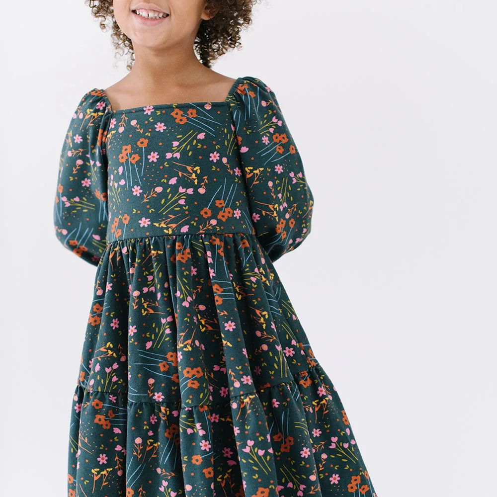 The Long Sleeve Juliet Dress in Jolly Floral