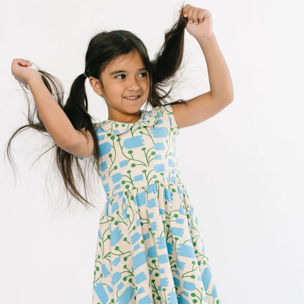 The Peter Pan Ballet Dress in Electric Tulip