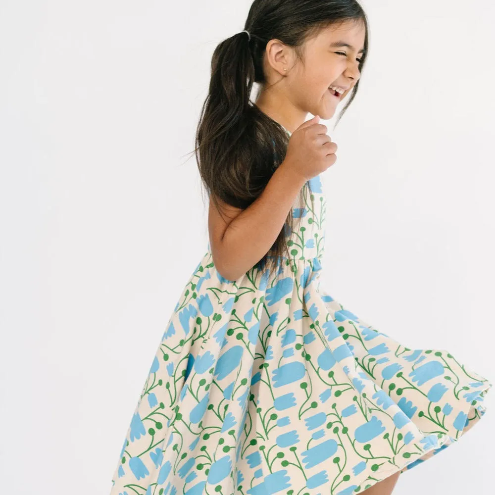 The Peter Pan Ballet Dress in Electric Tulip