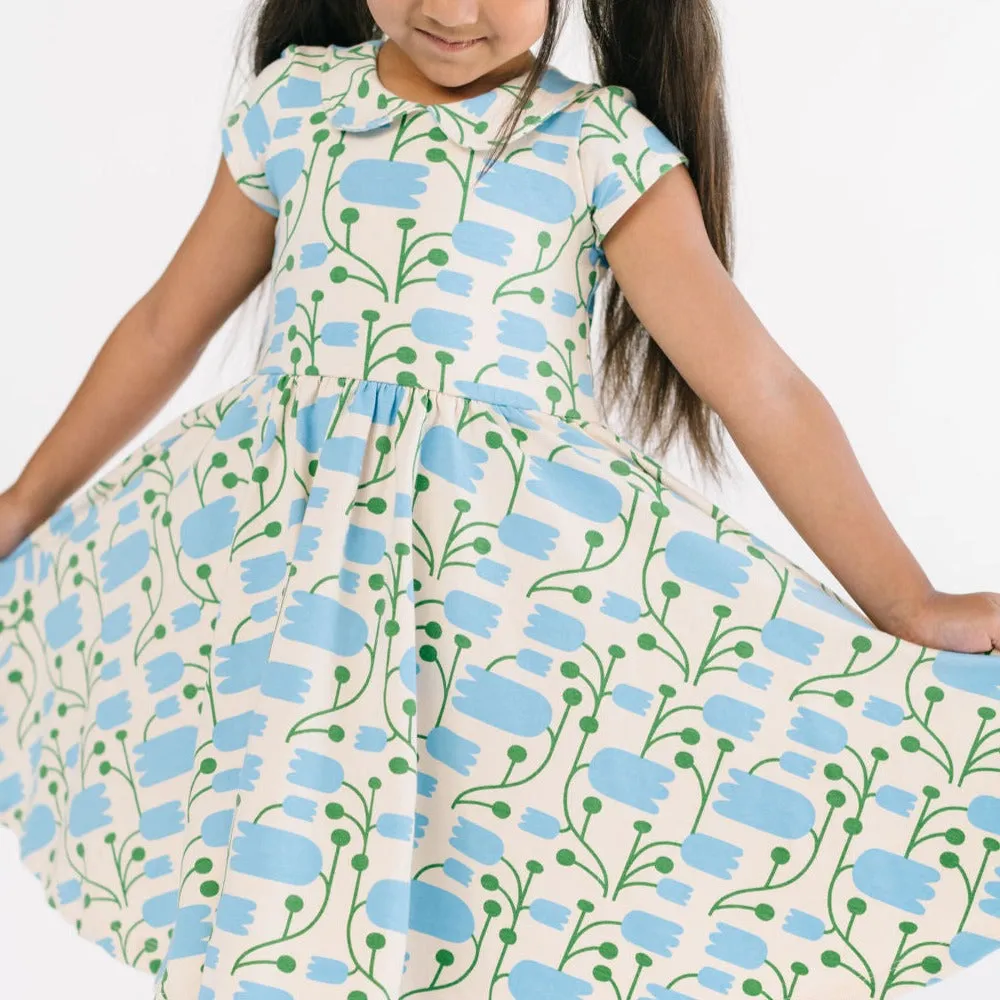 The Peter Pan Ballet Dress in Electric Tulip
