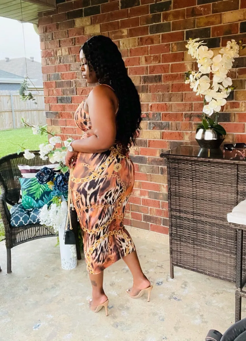 The "Roshall" Maxi Shirt Set