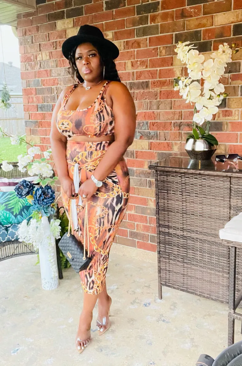 The "Roshall" Maxi Shirt Set