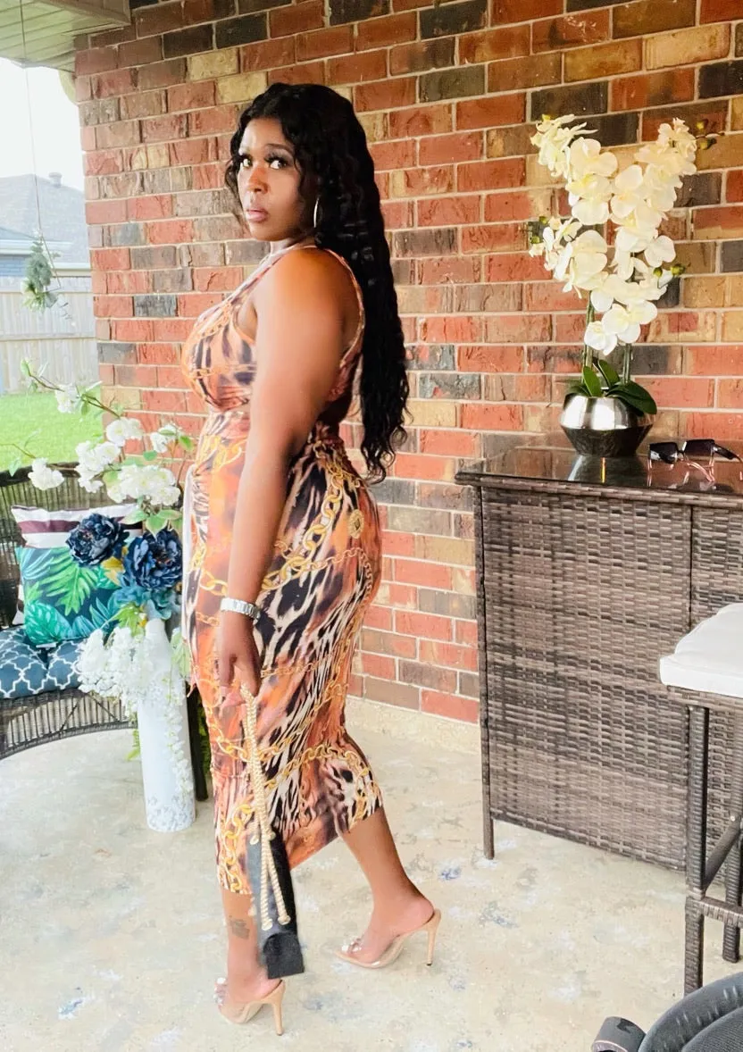The "Roshall" Maxi Shirt Set