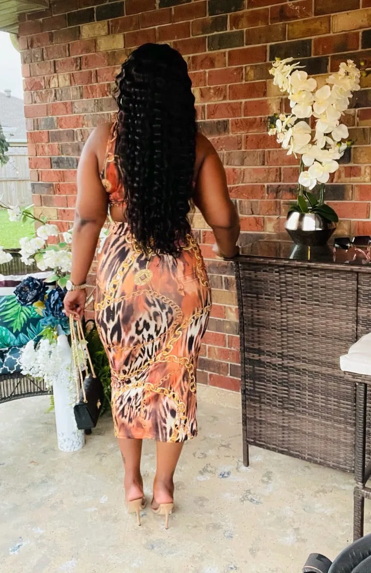 The "Roshall" Maxi Shirt Set