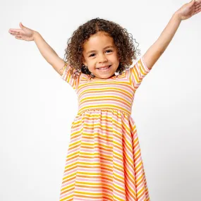 The Short Sleeve Ballet Dress in Carnival