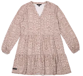 Tiered Dress Snake Women's Simply Southern