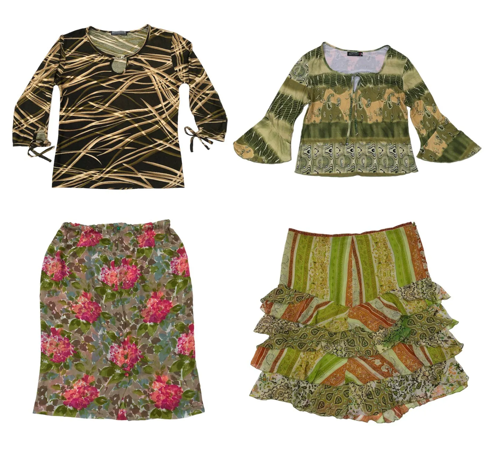 Timeless Treasures: Vintage Tops and Skirts Galore🌟👕👗✨(S-237)