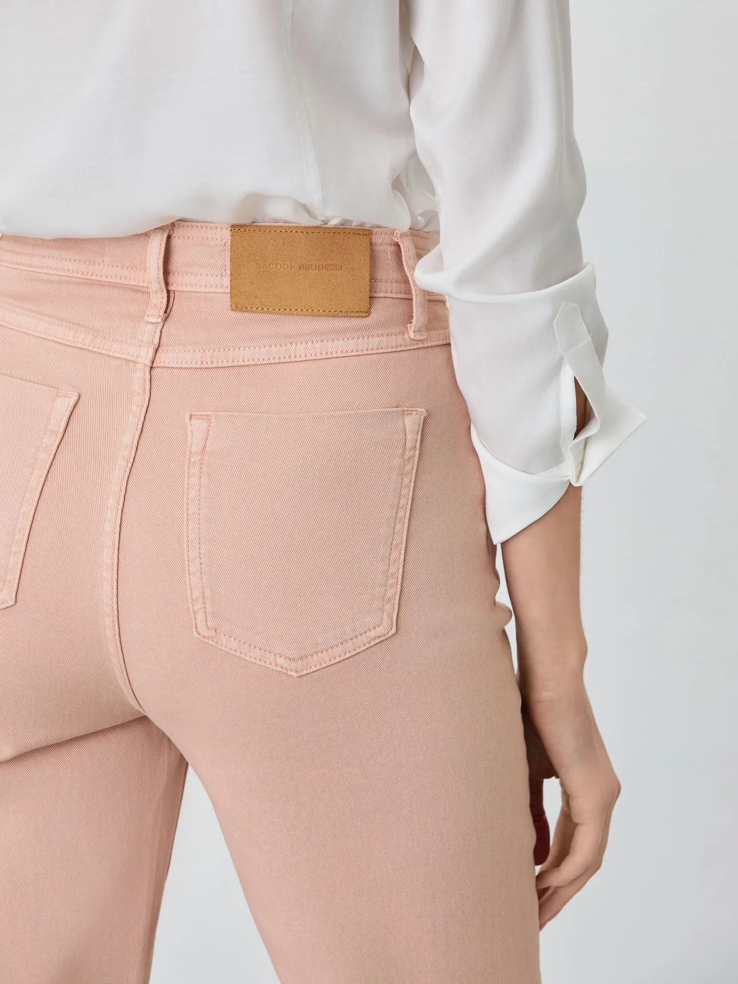 Turn Up Hem Jeans