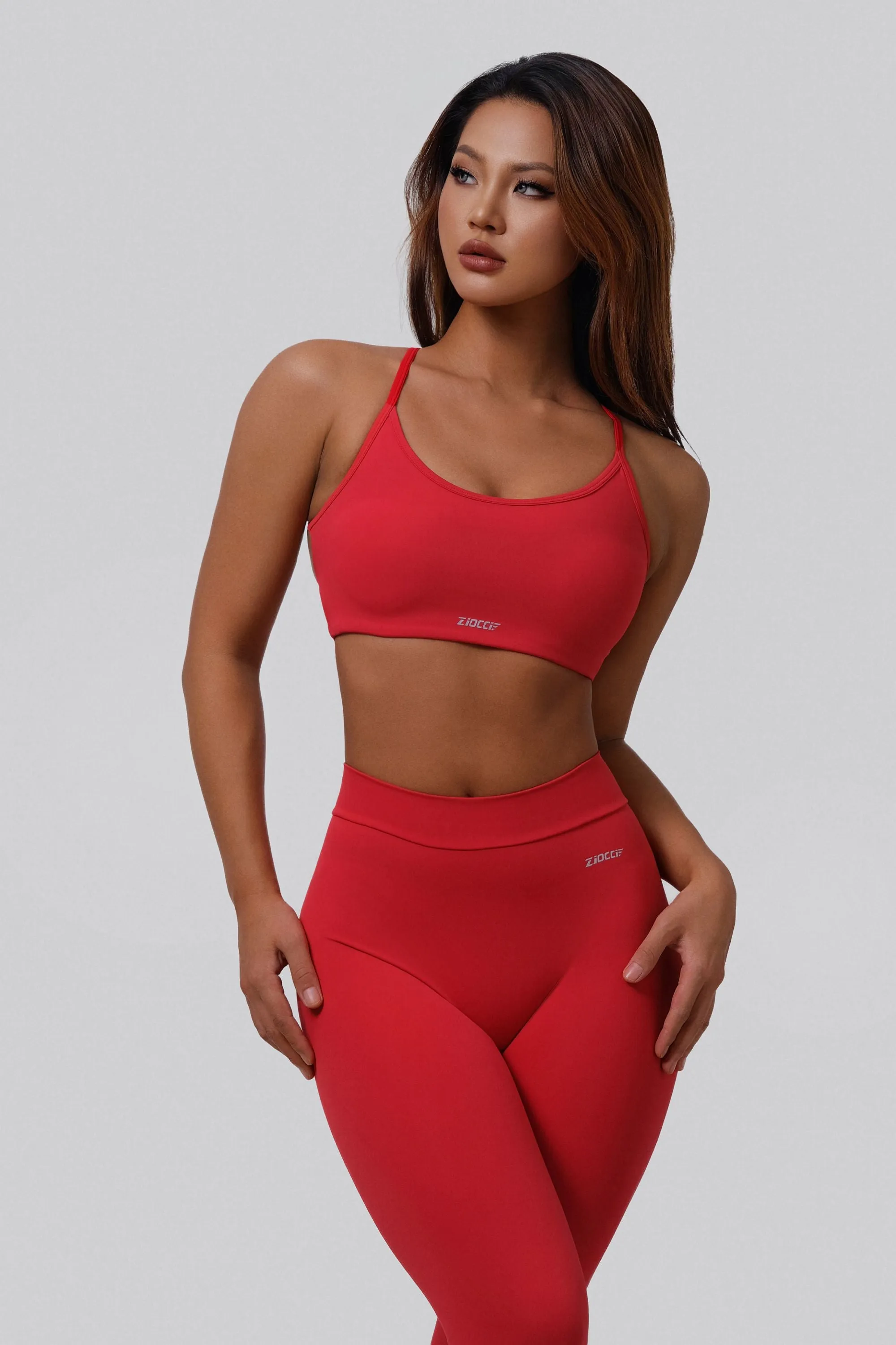 V-Back Scrunch Leggings