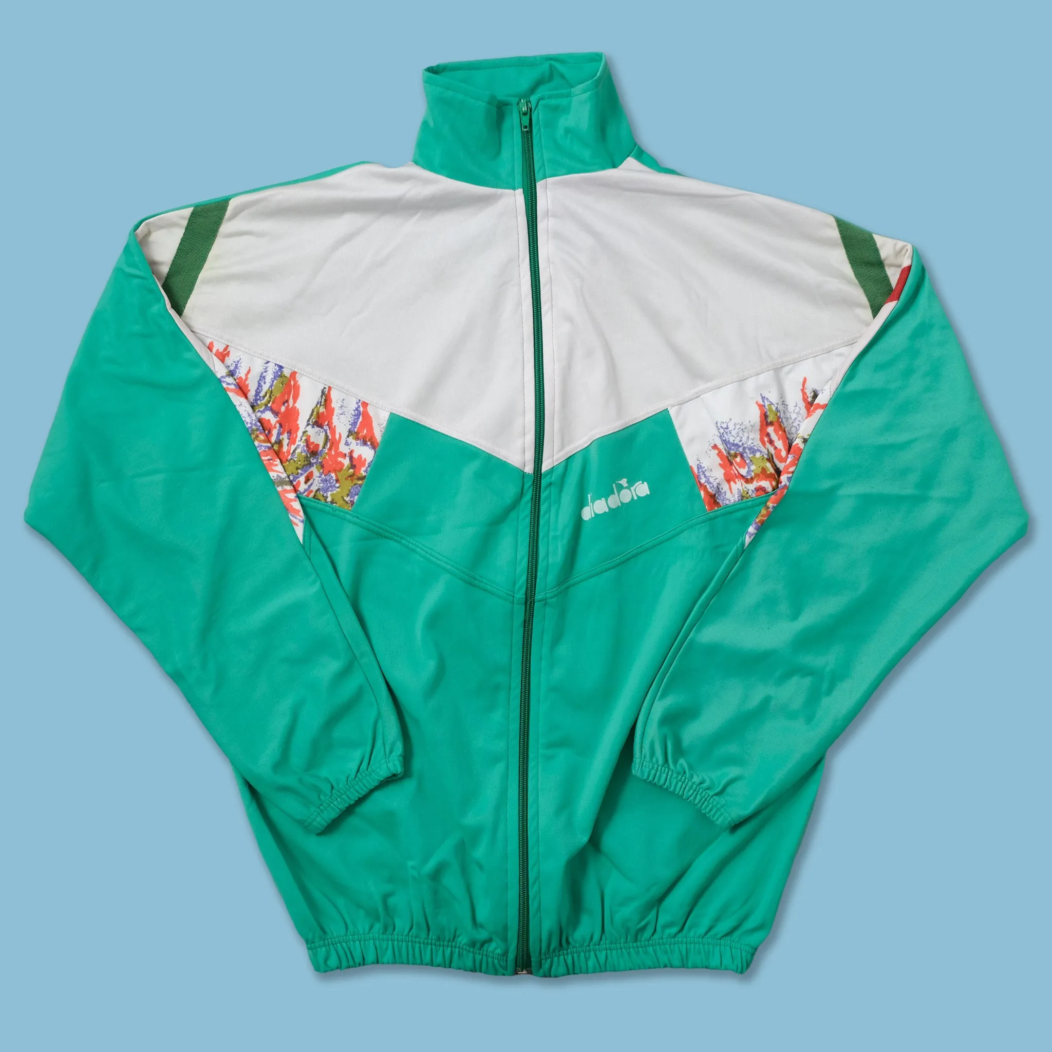 Vintage diadora Track Jacket Large