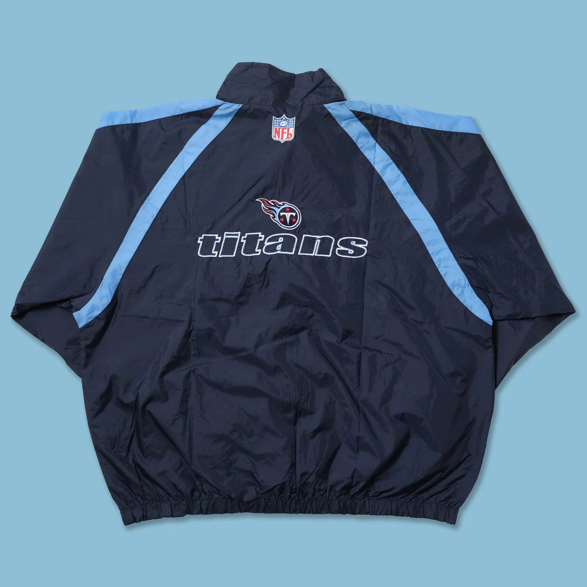 Vintage Reebok Tennessee Titans Track Jacket XLarge