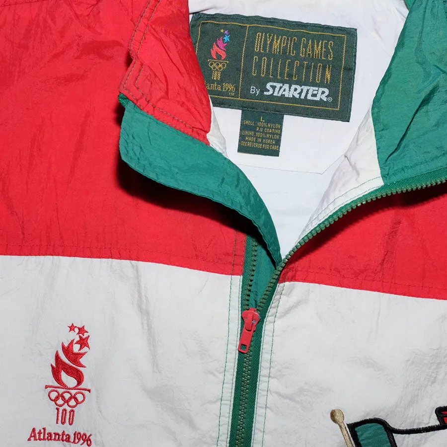 Vintage Starter Atlanta 1996 Olympic Games Track Jacket Large