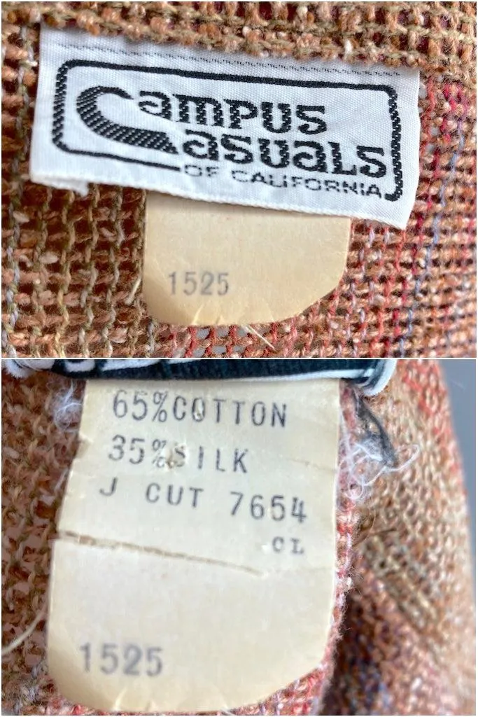 Vintage Two Piece Terra Cotta Suit