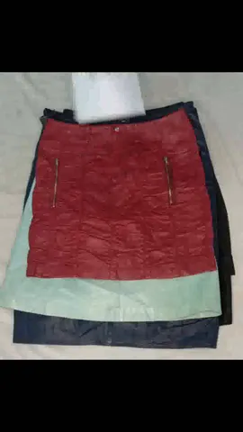 Vintage Y2K Leather Skirt Collection 🌈👗✨ ((H-058)