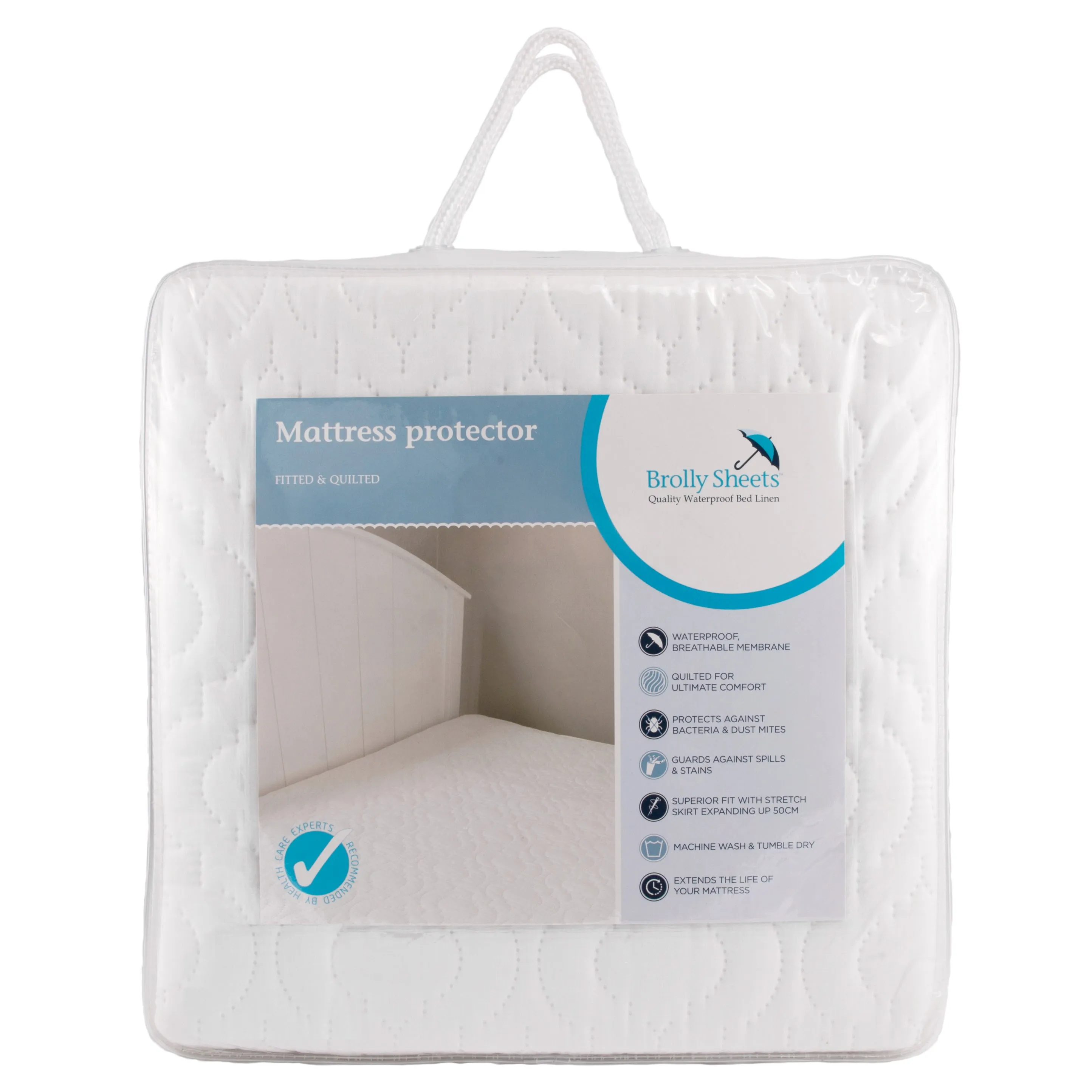 Waterproof Mattress Protector - Fitted & Quilted - King