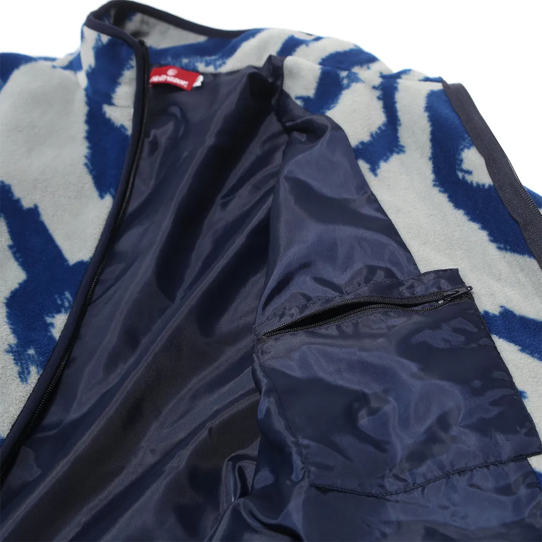 Wave Fleece Jacket - Grey