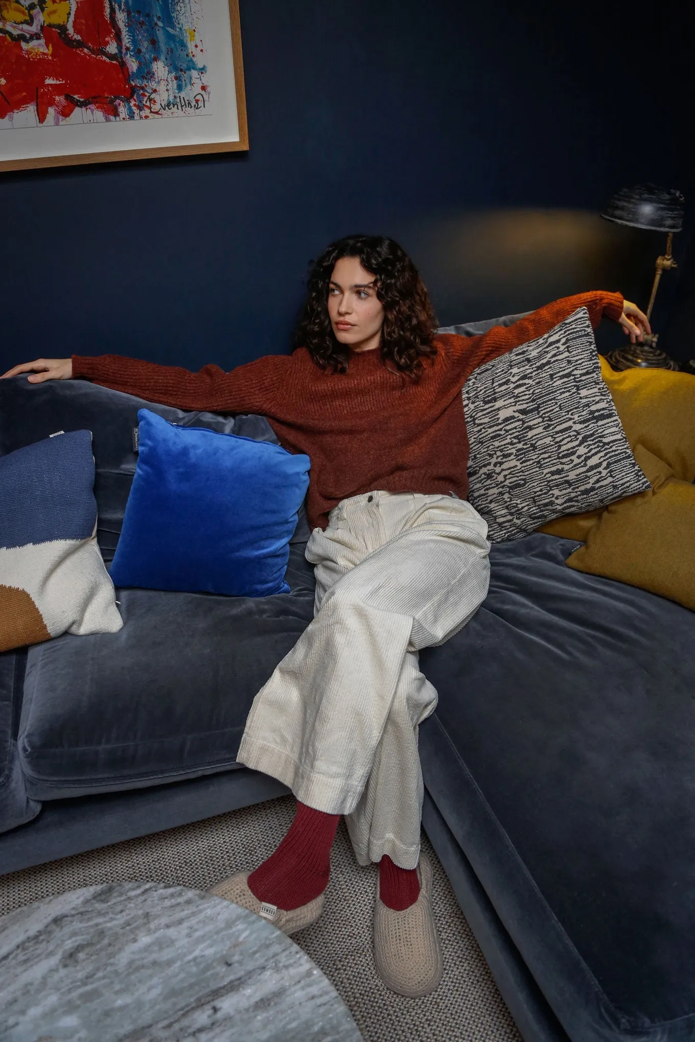 Wild Wool Jumper Chestnut