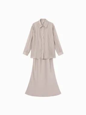Women's Dress And Shirt Set