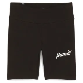 Women's Essentials  7 Inch Script Bike Shorts