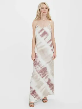 Women's Tye Die Satin Dress,Multi