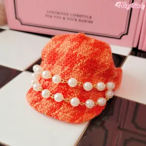 Wooflink Tweed Cap 2 - Orange