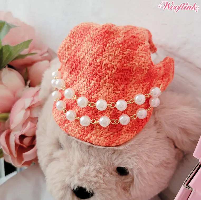 Wooflink Tweed Cap 2 - Orange