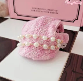 Wooflink Tweed Cap 2 - Pink