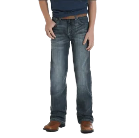Wrangler Boys Vintage Bootcut Slim Fit Jeans