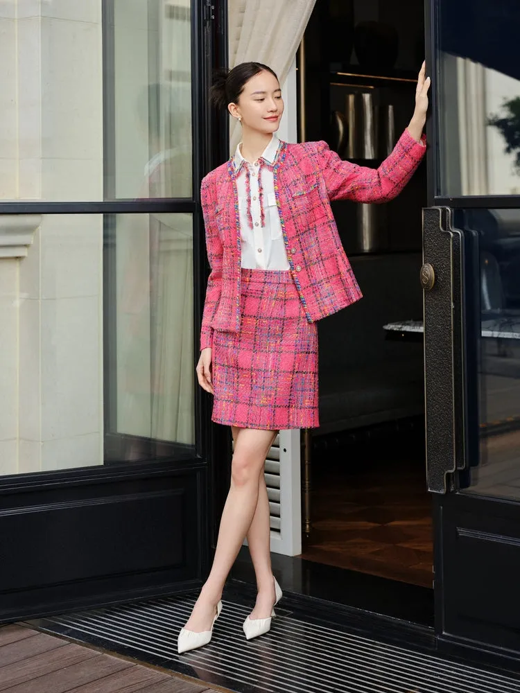 YAYING Tweed Skirt