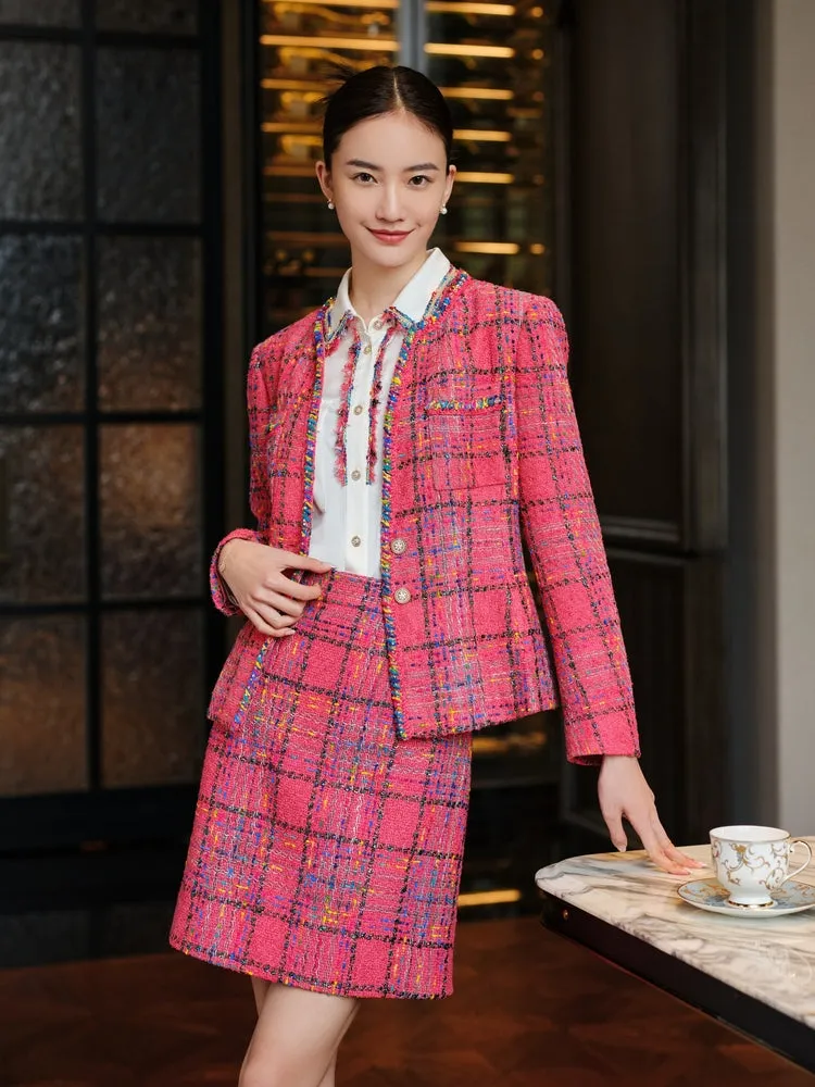 YAYING Tweed Skirt