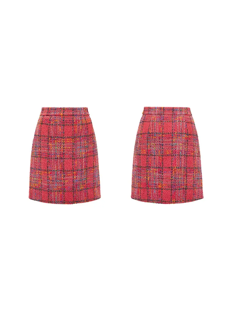 YAYING Tweed Skirt