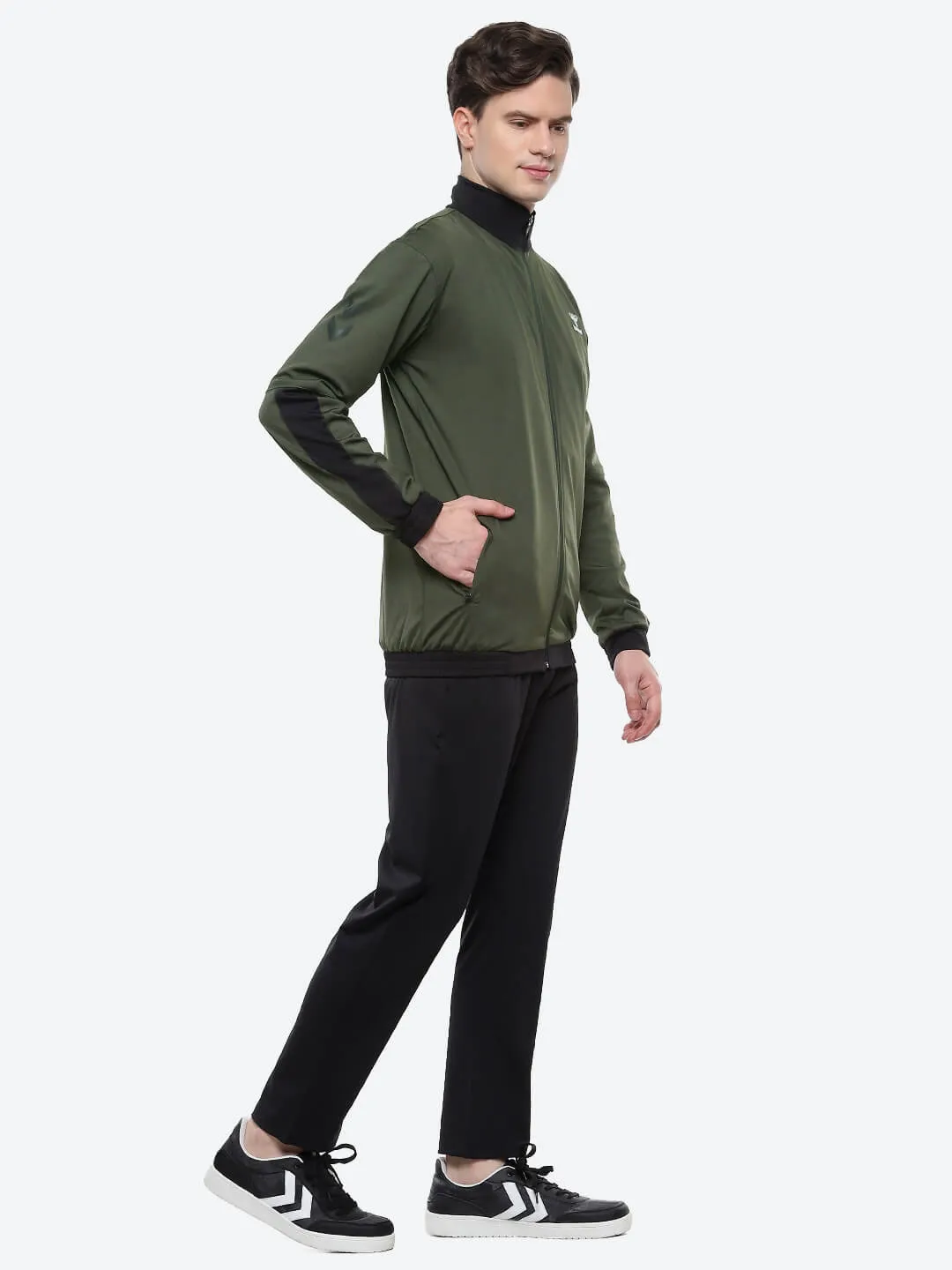Zane Men's Olive Track Suit