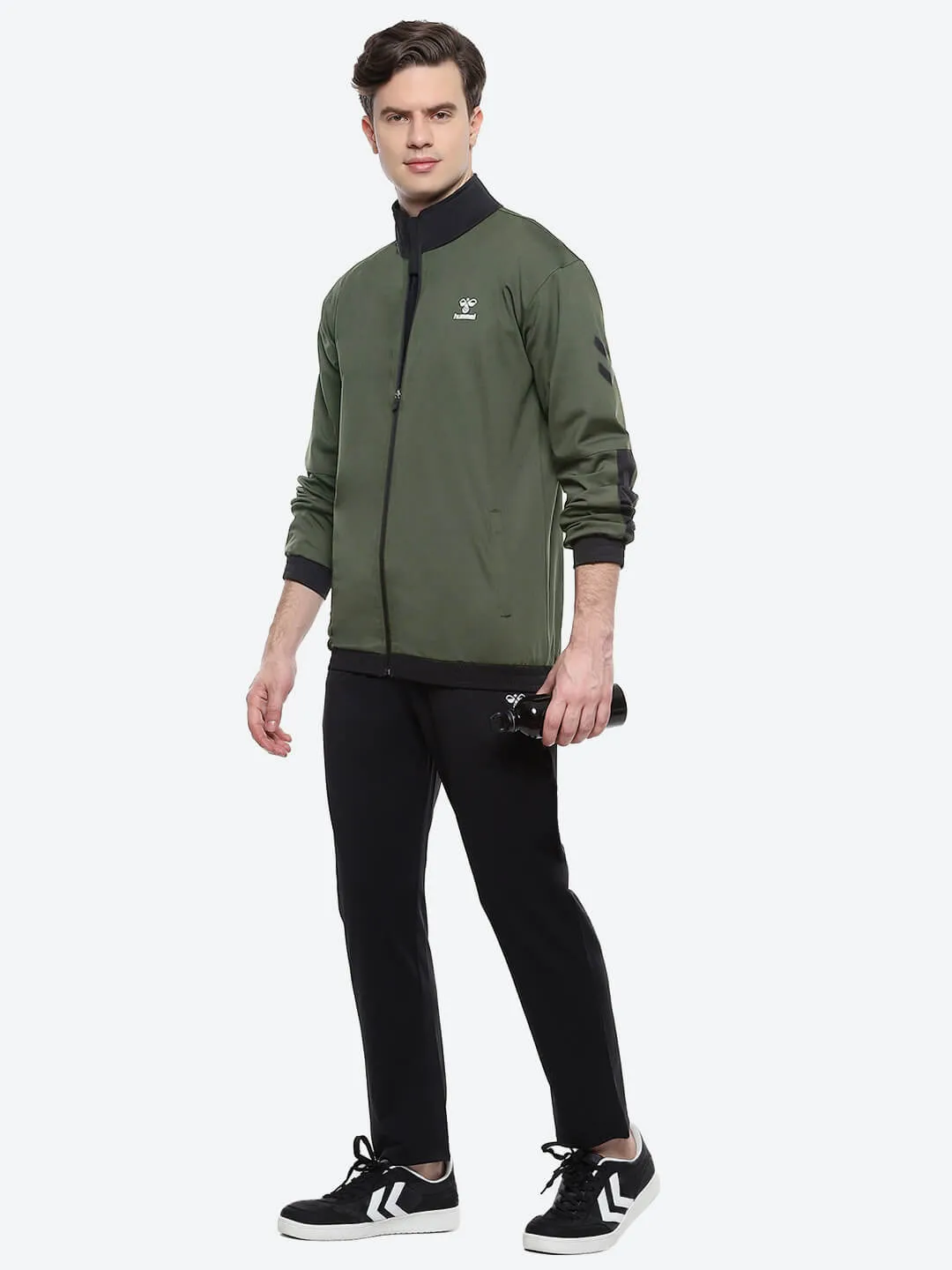 Zane Men's Olive Track Suit